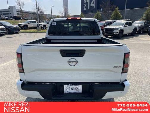 Glacier White 2026 Nissan Frontier SV