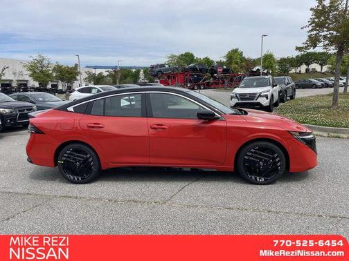 Energetic Ember/Super Black 2026 Nissan Sentra SR