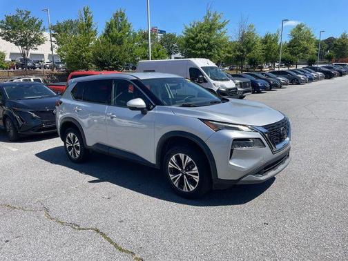 Brilliant Silver Metallic 2021 Nissan Rogue SV