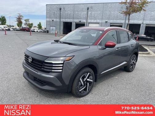 Gun Metallic/Scarlet Ember Tintcoat 2026 Nissan Kicks SV