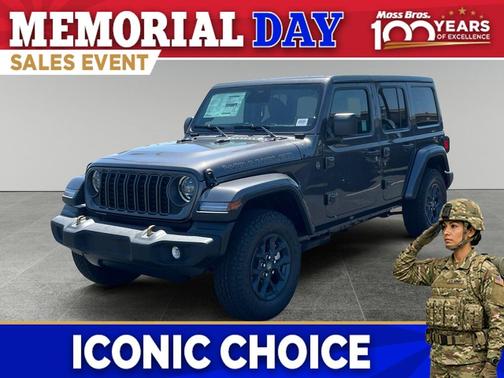 Granite Crystal Metallic Clearcoat 2026 Jeep Wrangler Sport