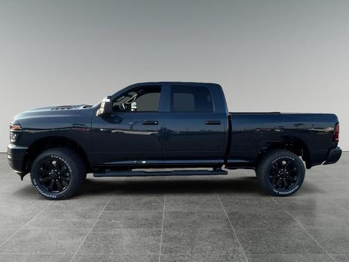 Forged Blue Metallic 2026 RAM 2500 Black Express Crew Cab 4x4 6'4' Box