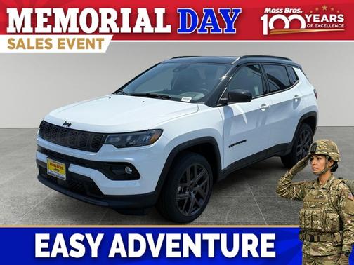 Bright White Clearcoat 2026 Jeep Compass Limited