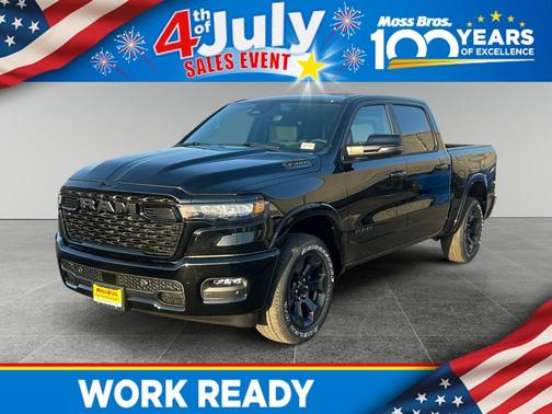 Diamond Black Crystal Pearlcoat 2026 RAM 1500 Big Horn/Lone Star