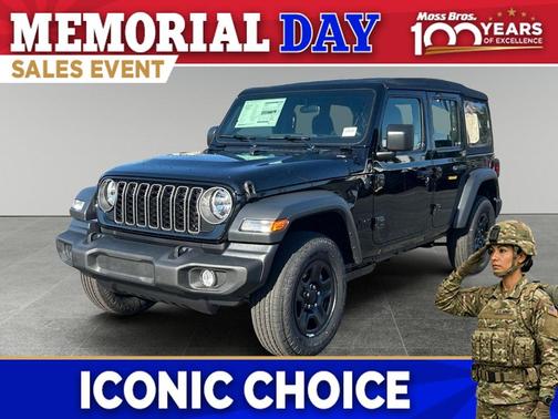 Black Clearcoat 2026 Jeep Wrangler Sport