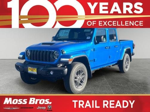 Hydro Blue Pearlcoat 2026 Jeep Gladiator Sport S
