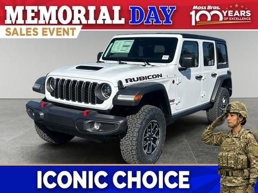 Bright White Clearcoat 2026 Jeep Wrangler Rubicon