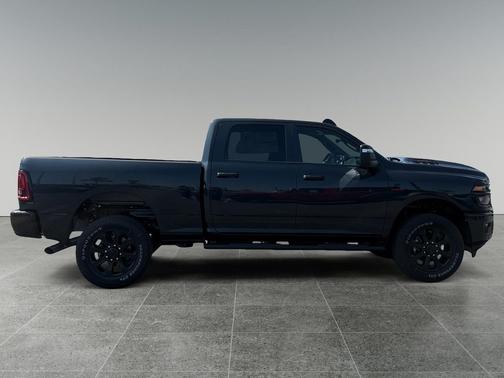 Forged Blue Metallic 2026 RAM 2500 Black Express Crew Cab 4x4 6'4' Box