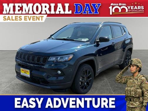 Fathom Blue Pearl Coat 2026 Jeep Compass Latitude