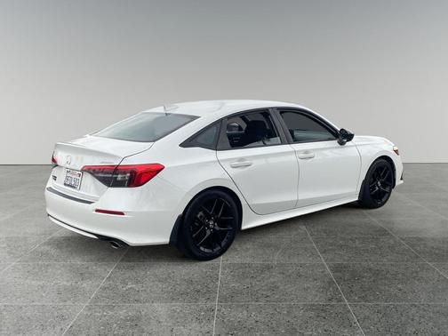 Platinum White Pearl 2023 Honda Civic Sport