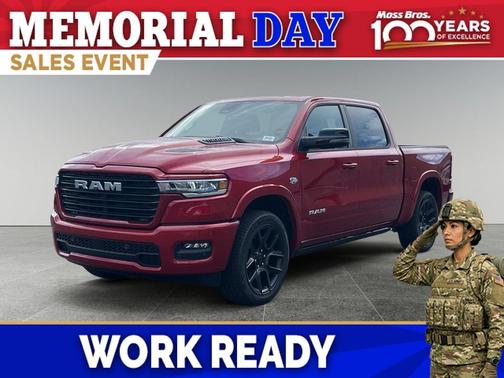 Molten Red Pearlcoat 2026 RAM 1500 Laramie