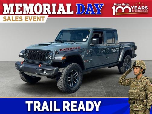 Anvil Clearcoat 2026 Jeep Gladiator Mojave 4x4