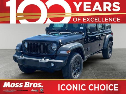 Black Clearcoat 2026 Jeep Wrangler Sport