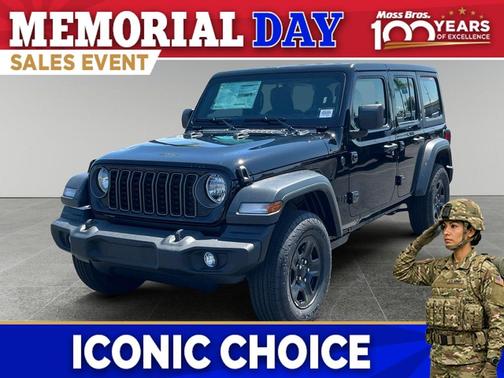Black Clearcoat 2026 Jeep Wrangler Sport