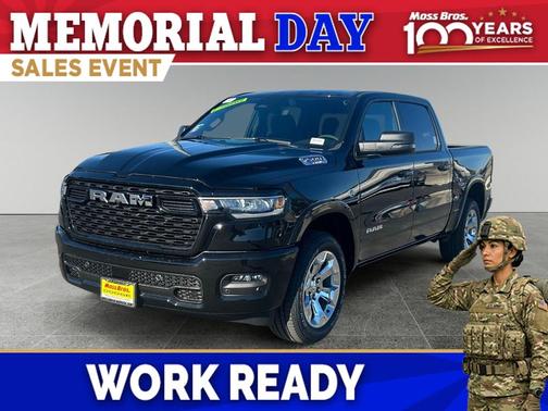 Diamond Black Crystal Pearlcoat 2026 RAM 1500 Big Horn/Lone Star