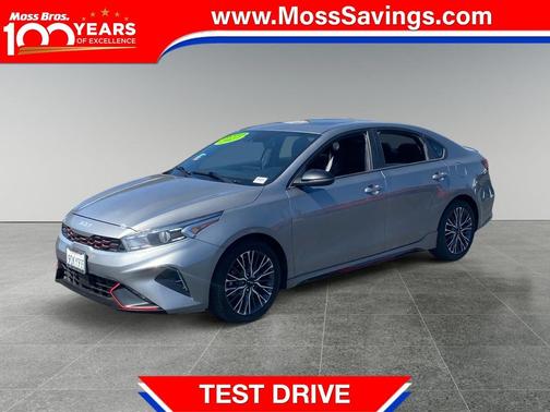 Steel Gray 2023 Kia Forte GT-Line