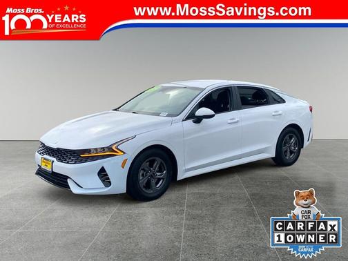 Glacial White Pearl 2023 Kia K5 LXS