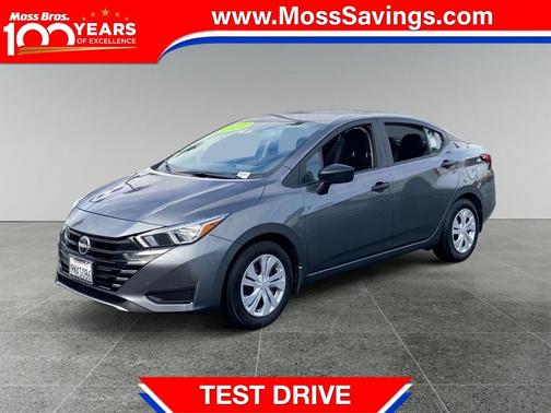 Gun Metallic 2024 Nissan Versa 1.6 S