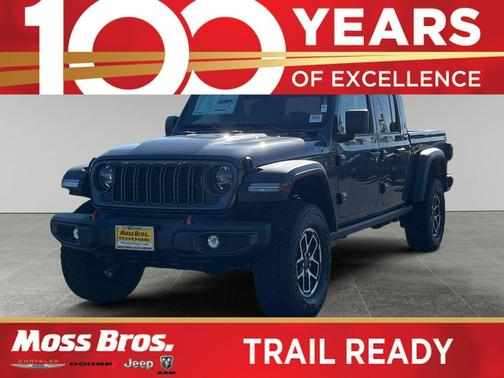 Granite Crystal Metallic Clearcoat 2026 Jeep Gladiator Rubicon