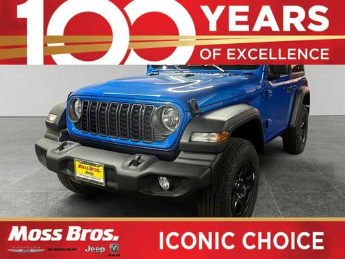 Hydro Blue Pearlcoat 2026 Jeep Wrangler Sport