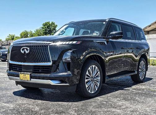 Diamond Black 2025 INFINITI QX80 SENSORY