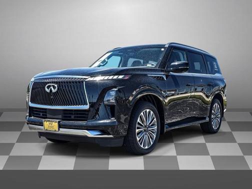 Diamond Black 2025 INFINITI QX80 SENSORY