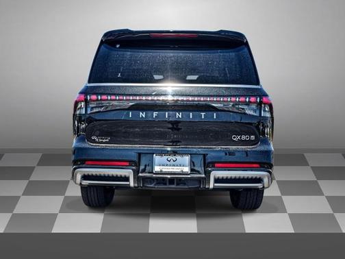 Diamond Black 2025 INFINITI QX80 SENSORY