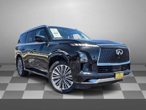 Diamond Black 2025 INFINITI QX80 SENSORY