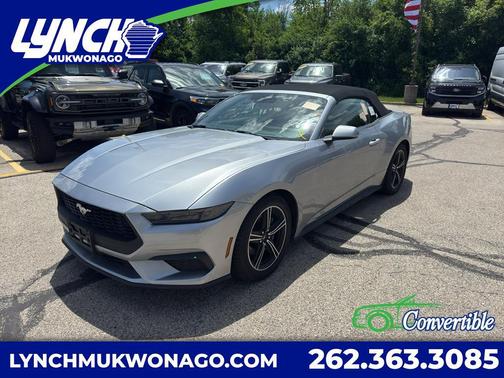 ICONIC SILVER METALLIC 2025 Ford Mustang EcoBoost Premium
