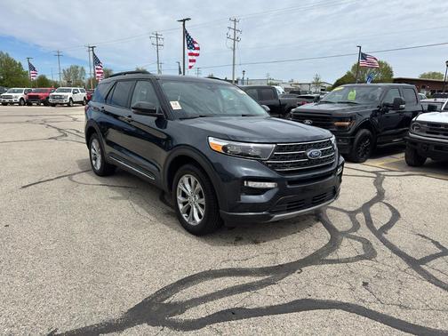 STONE BLUE METALLIC 2024 Ford Explorer XLT