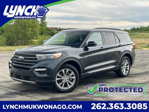 STONE BLUE METALLIC 2024 Ford Explorer XLT