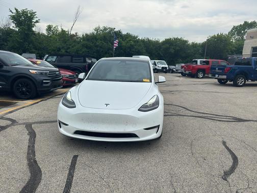 Pearl White Multi-Coat 2021 Tesla Model Y Performance Dual Motor All-Wheel Drive