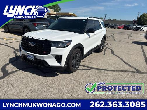 STAR WHITE MET TRI-COAT 2025 Ford Explorer ST