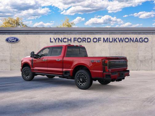 Ruby Red Metallic Tinted Clearcoat 2026 Ford F-250 Platinum