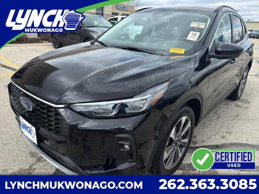 AGATE BLACK METALLIC 2025 Ford Escape Platinum