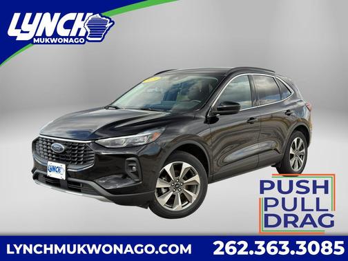 AGATE BLACK METALLIC 2025 Ford Escape Platinum