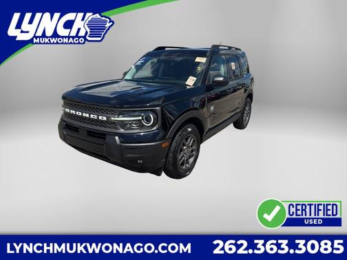 SHADOW BLACK 2025 Ford Bronco Sport Big Bend