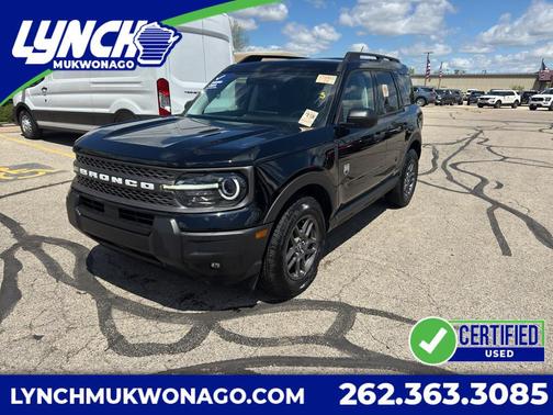 SHADOW BLACK 2025 Ford Bronco Sport Big Bend