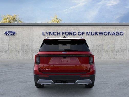 RAPID RED MET TINTED CC 2026 Ford Explorer Platinum
