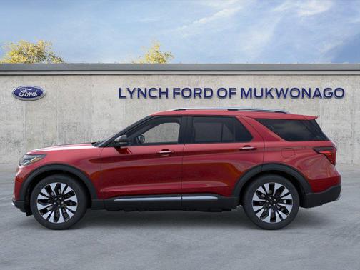 RAPID RED MET TINTED CC 2026 Ford Explorer Platinum
