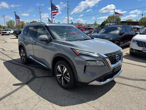 Boulder Gray Pearl 2023 Nissan Rogue Platinum