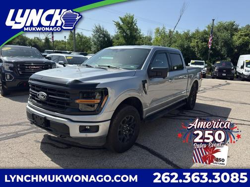 Iconic Silver Metallic 2024 Ford F-150 XLT
