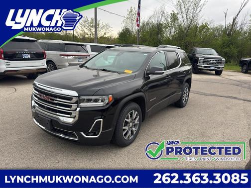 Ebony Twilight Metallic 2021 GMC Acadia AWD SLT