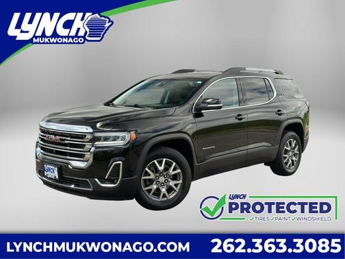 Ebony Twilight Metallic 2021 GMC Acadia AWD SLT