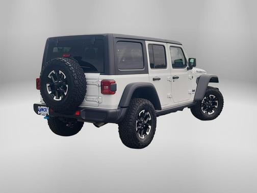 Bright White Clearcoat 2025 Jeep Wrangler 4xe Rubicon