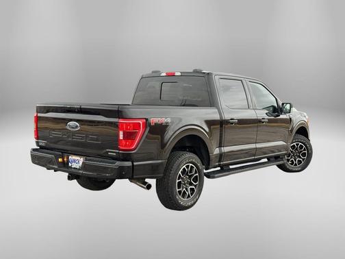 AGATE BLACK METALLIC 2023 Ford F-150 XLT