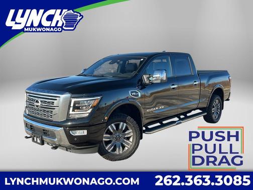 Super Black 2024 Nissan Titan XD Platinum Reserve