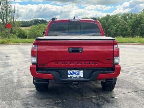 Barcelona Red Metallic 2021 Toyota Tacoma TRD Sport