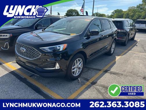AGATE BLACK METALLIC 2024 Ford Edge SEL