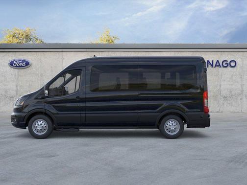 Agate Black Metallic 2026 Ford Transit-350 XLT